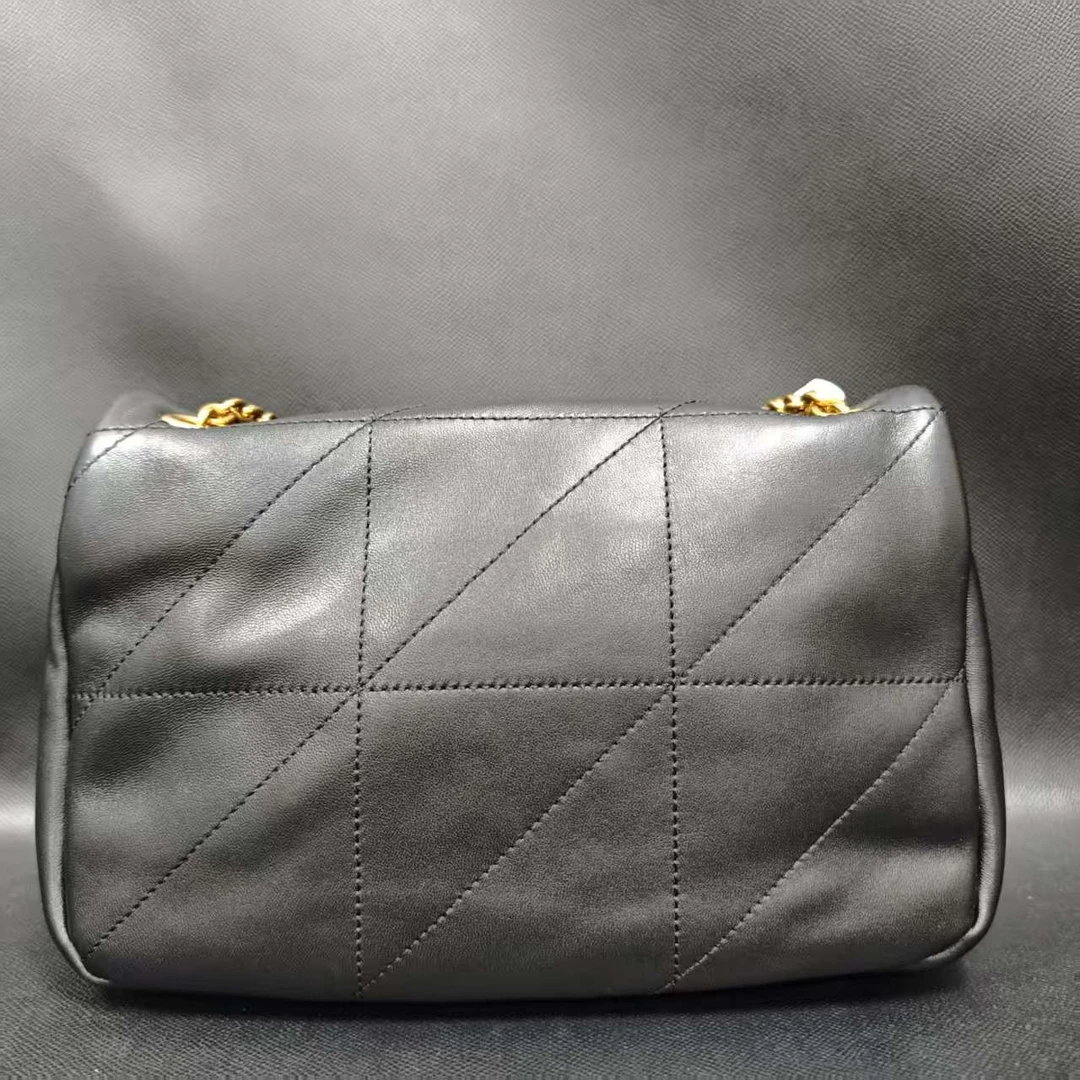 SMVP 高定奢品 潮流真皮新款女包中号 0361-1 黑色杰米