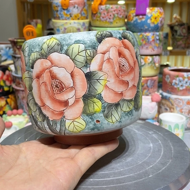 景德镇艺术手绘作品