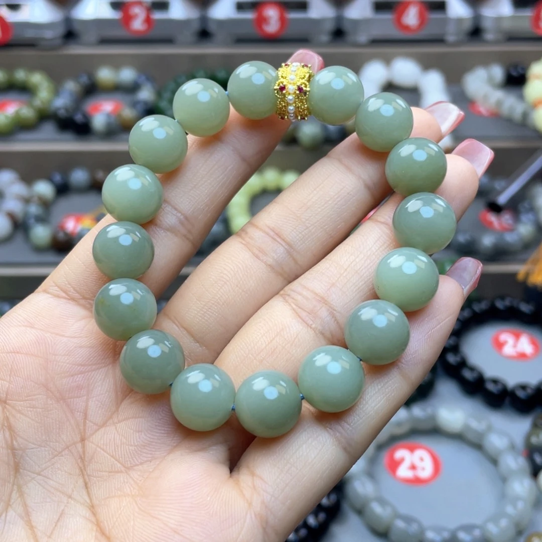 和田玉手链未镶嵌