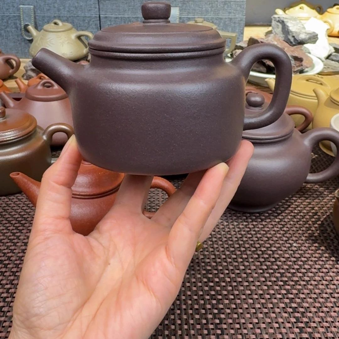 紫泥茶壶天青260毫升左右