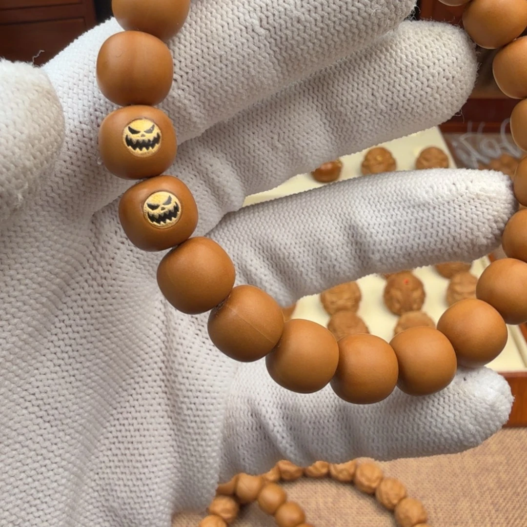 猴头核桃吊坠双恶魔标老型