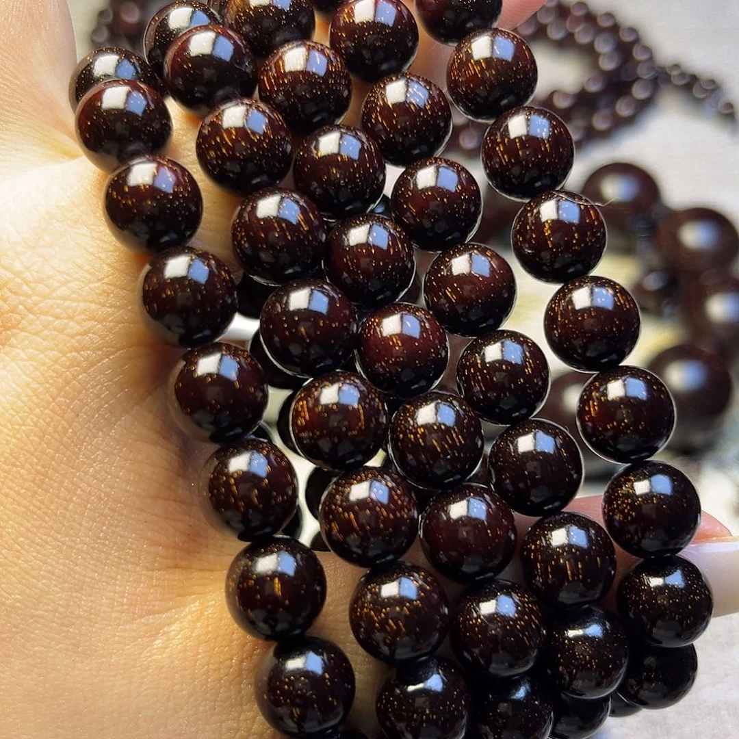 檀香紫檀（小叶紫檀）1.0 108颗爆星