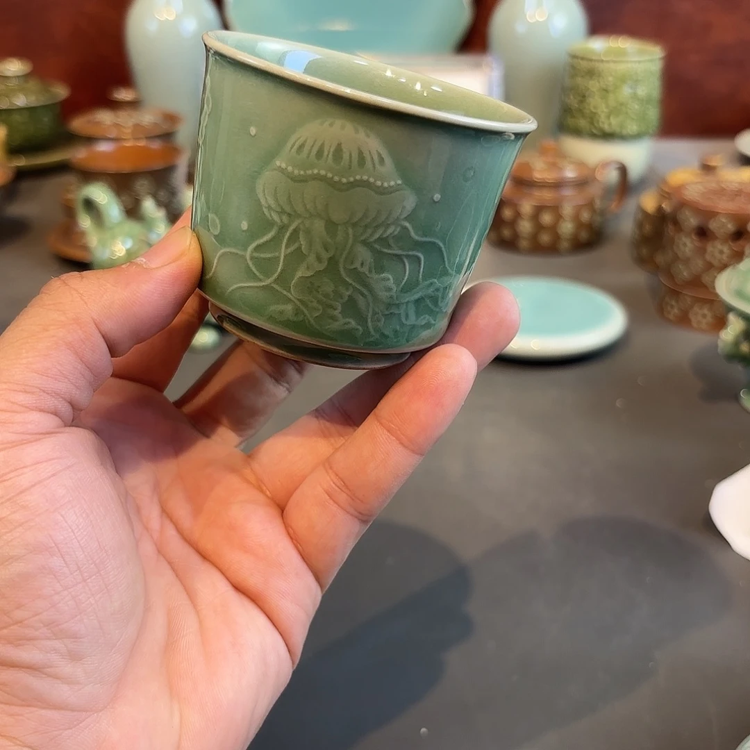 瓷片龙泉青瓷福利青瓷