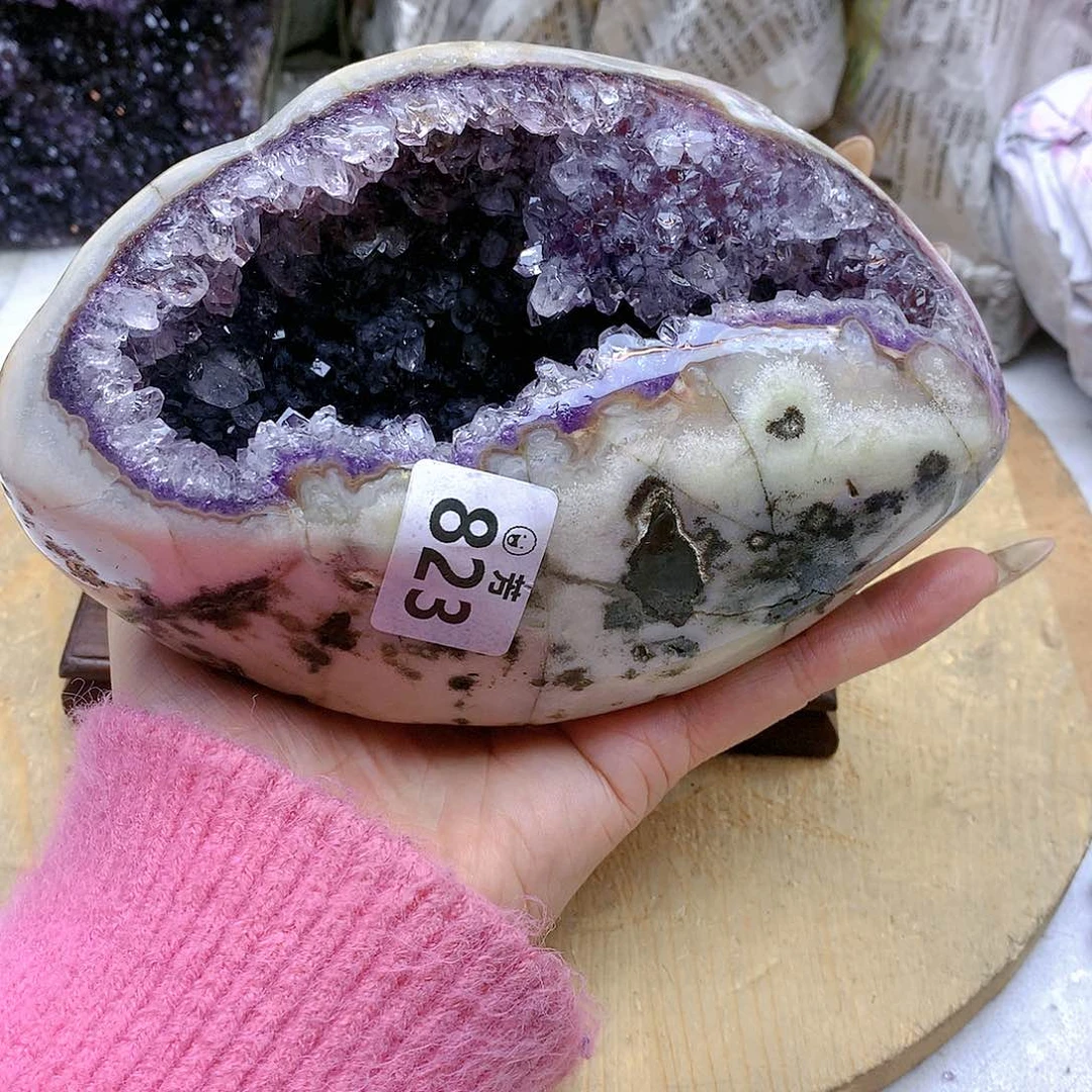 紫晶大型摆件（非配饰）未镶嵌
