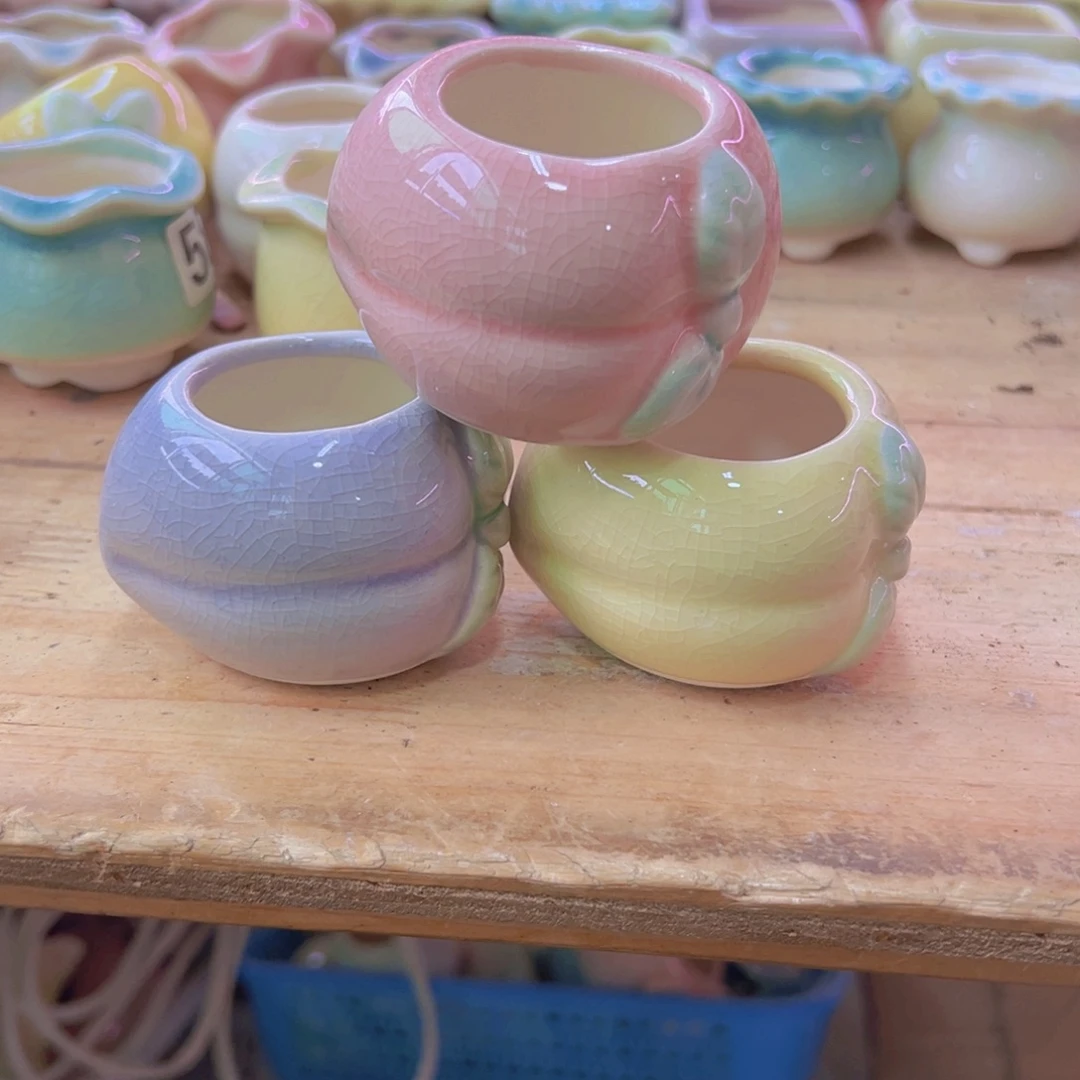 陶瓷花盆当场凑满12包邮