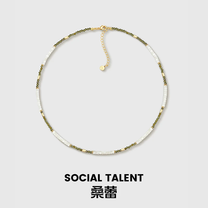 合金吊坠 【绿野仙踪】桑蕾项链气质百搭复古法式ins叠戴设计感