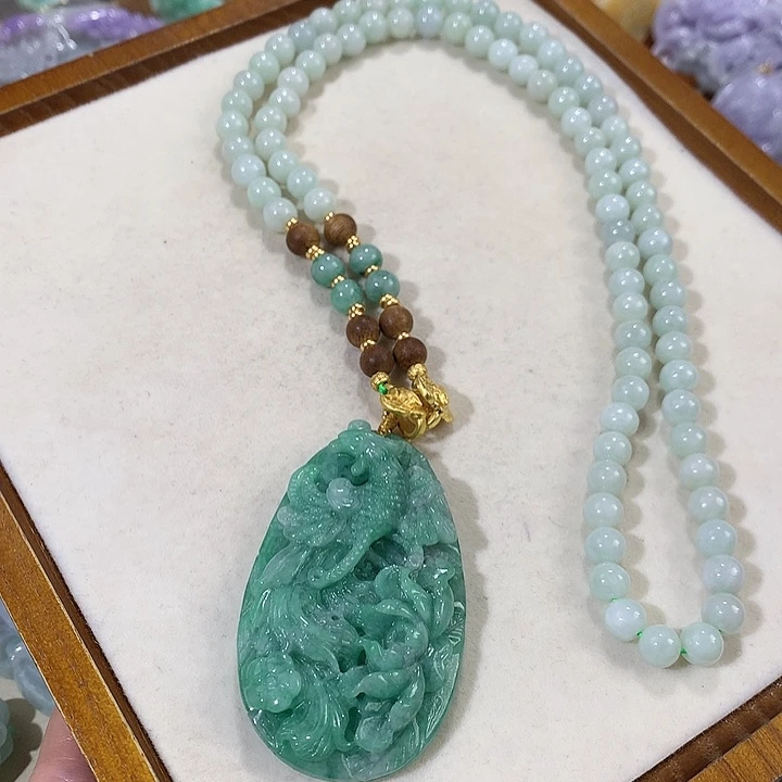 翡翠未镶嵌颈饰翡翠吊坠