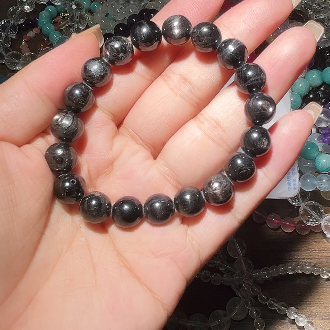 水晶手链未镶嵌金运石