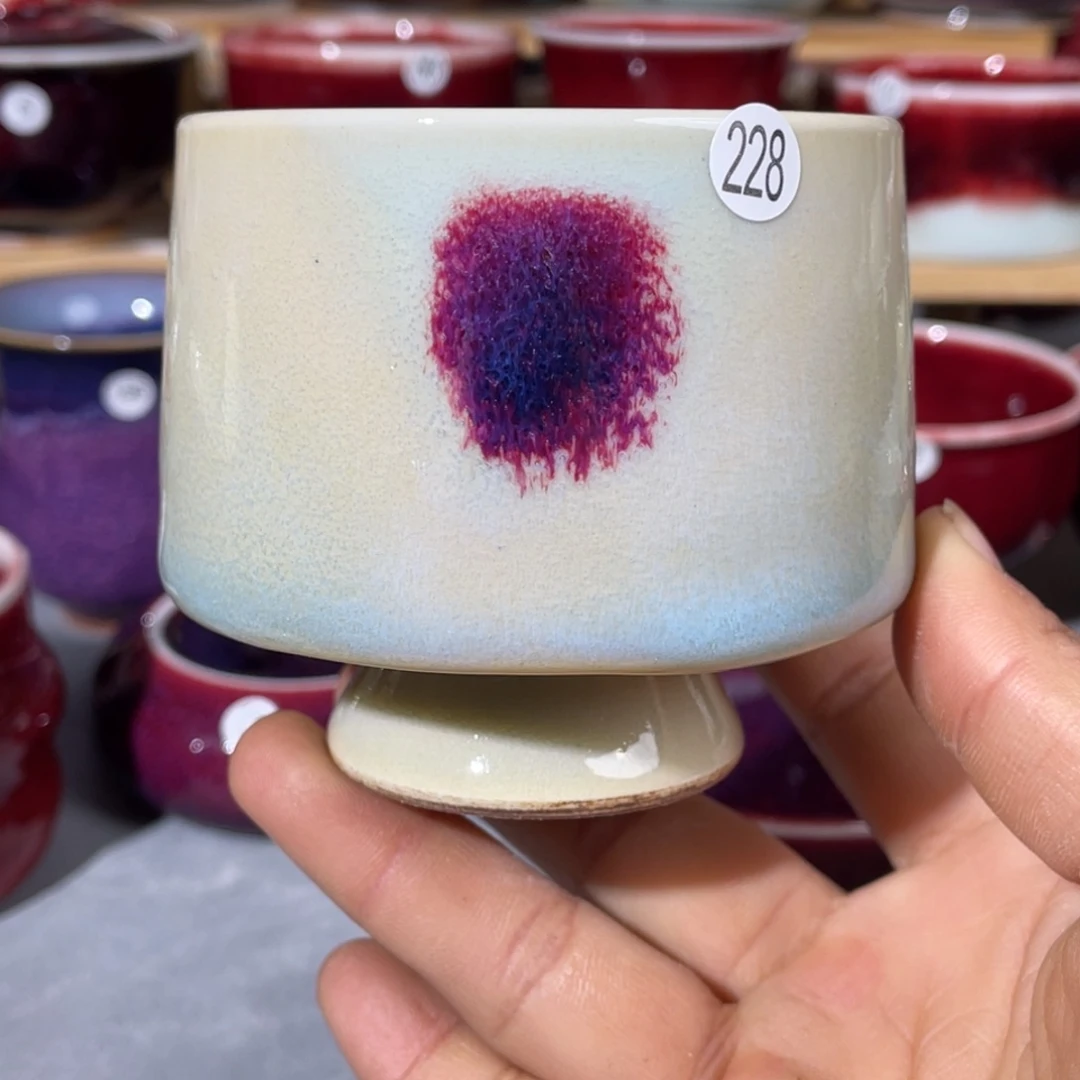 瓷片纯手工制作……微微瑕