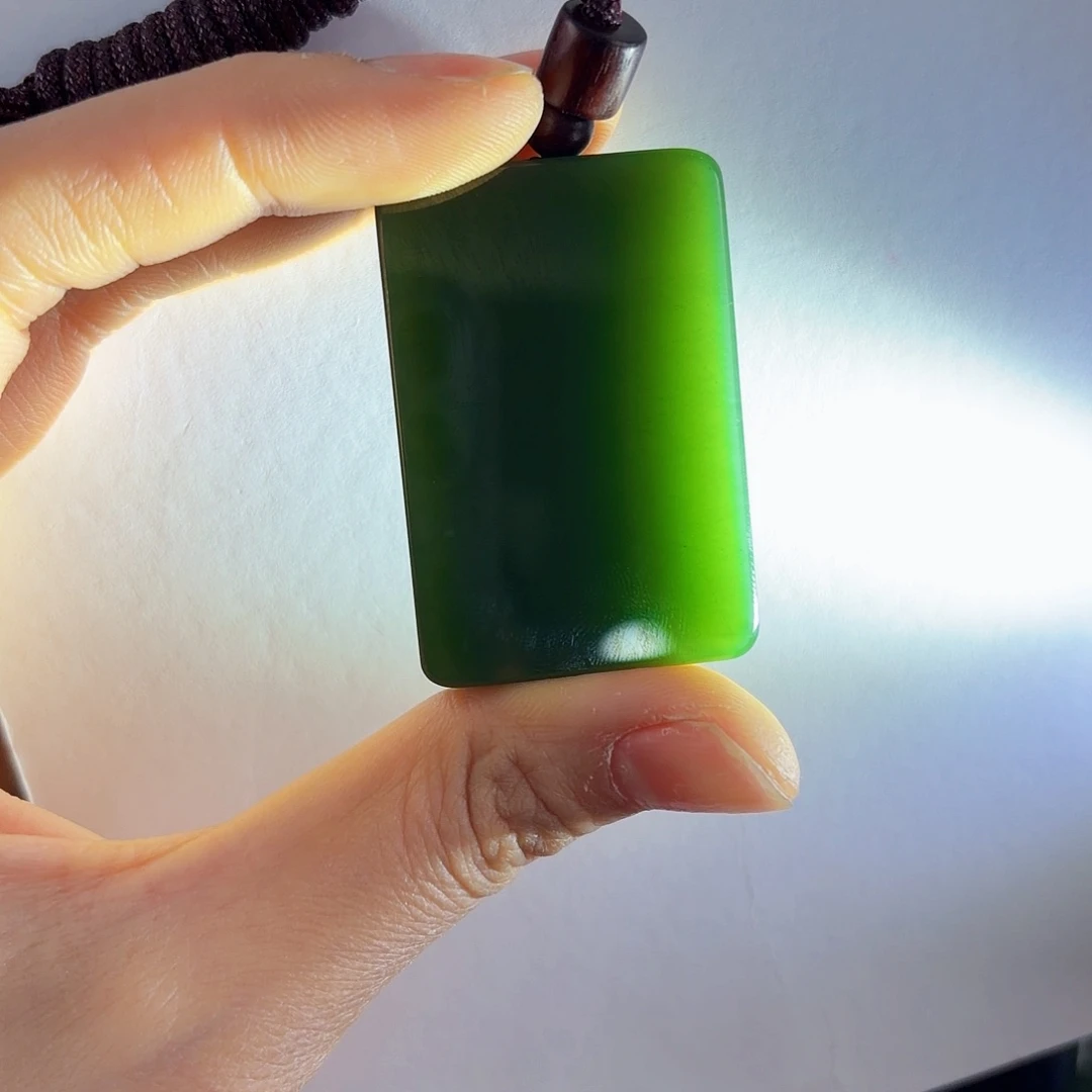 好***家和田玉（碧玉）未镶嵌颈饰