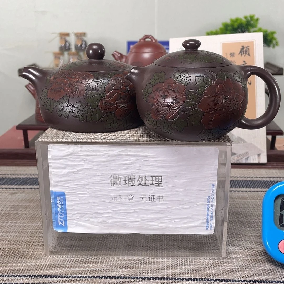 多***好茶壶紫砂微瑕也可以