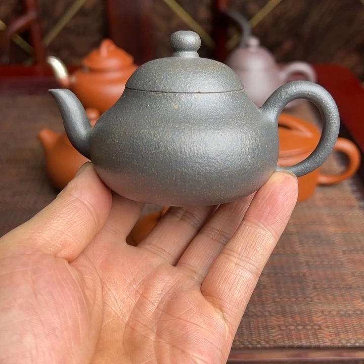 茶壶紫砂宝山降坡：全手工