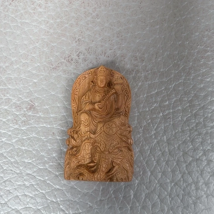 檀香木无事牌FJ090