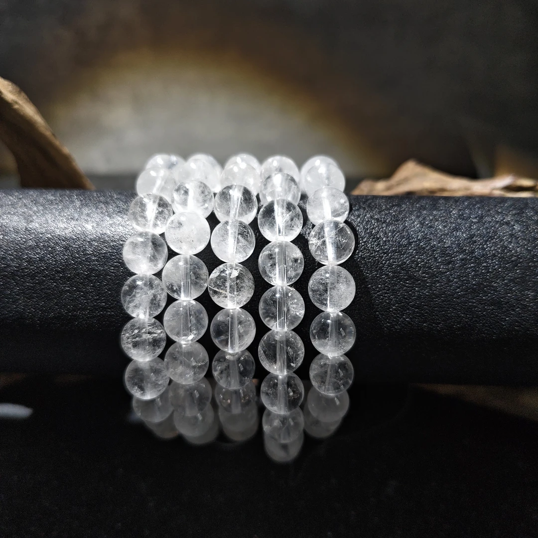 【黑胖珠宝】H0983 天然水晶手链多样性发其一