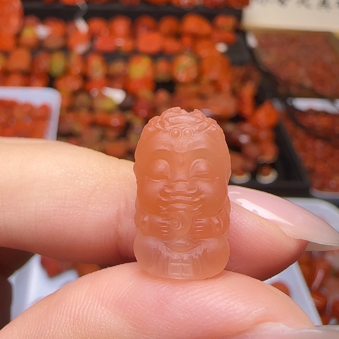 南红玛瑙未镶嵌吊坠(不含链)