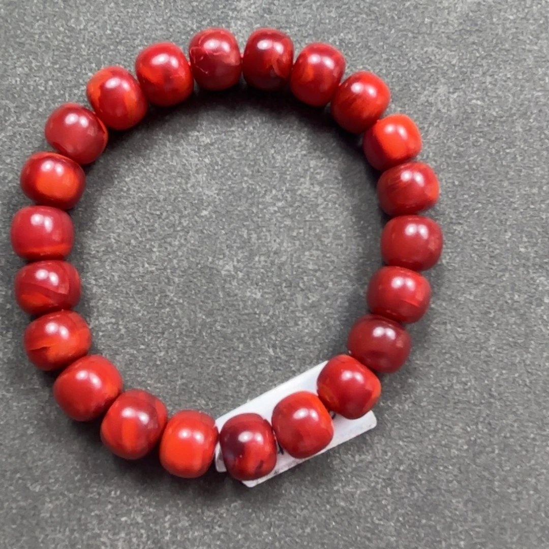 南红玛瑙手链未镶嵌拓***叔