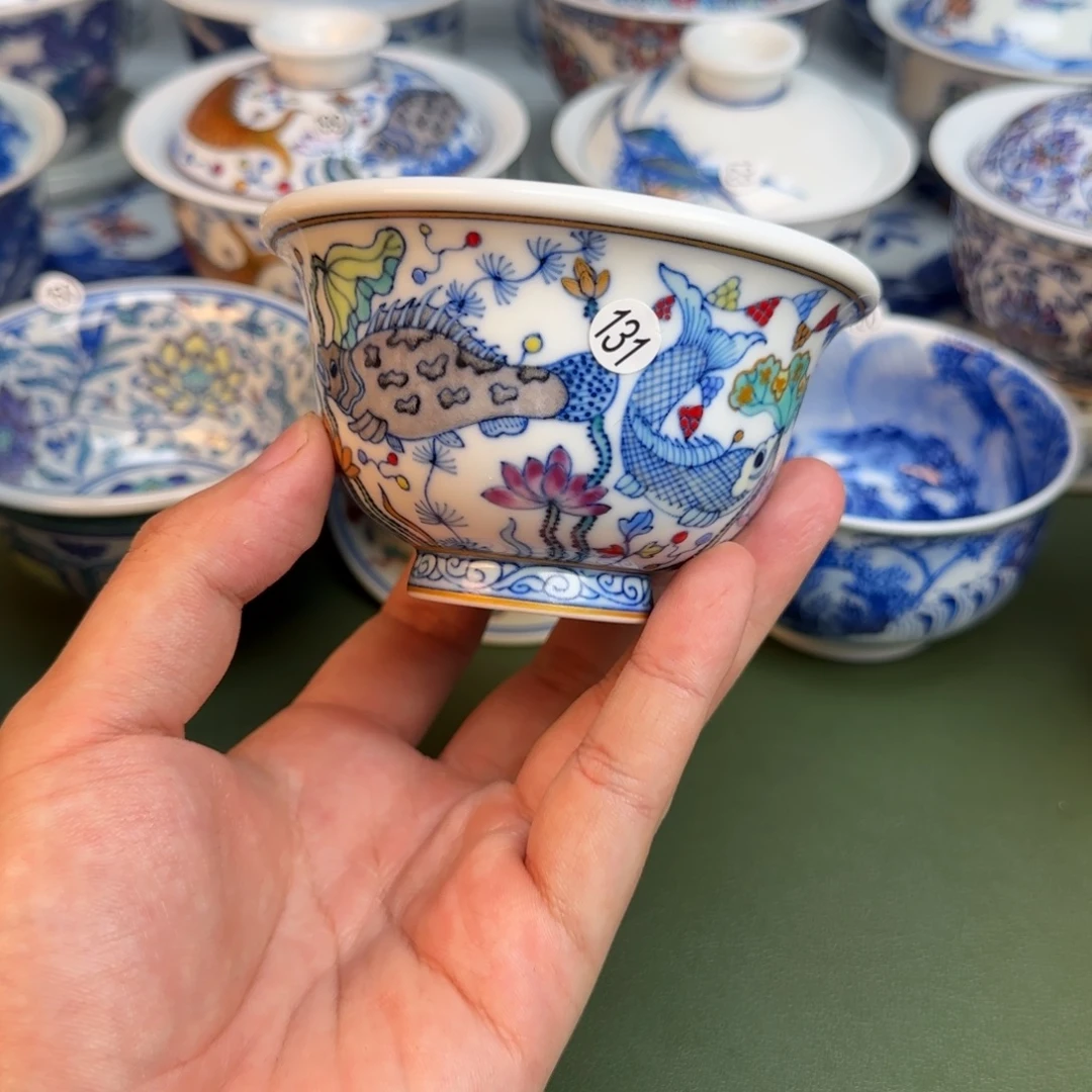 彦祖纯手工手绘茶具131
