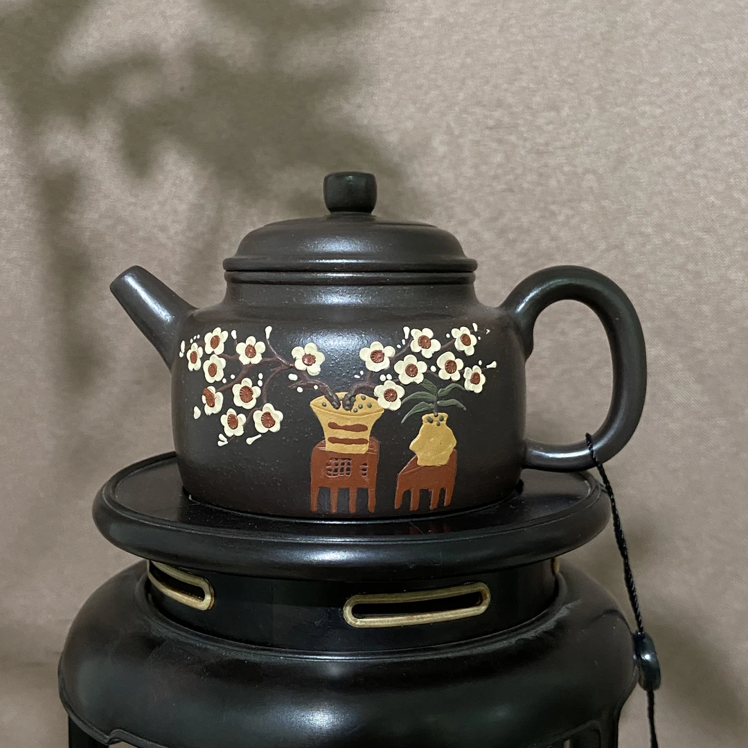 宜兴手工紫砂陶 茶壶GS3401-8