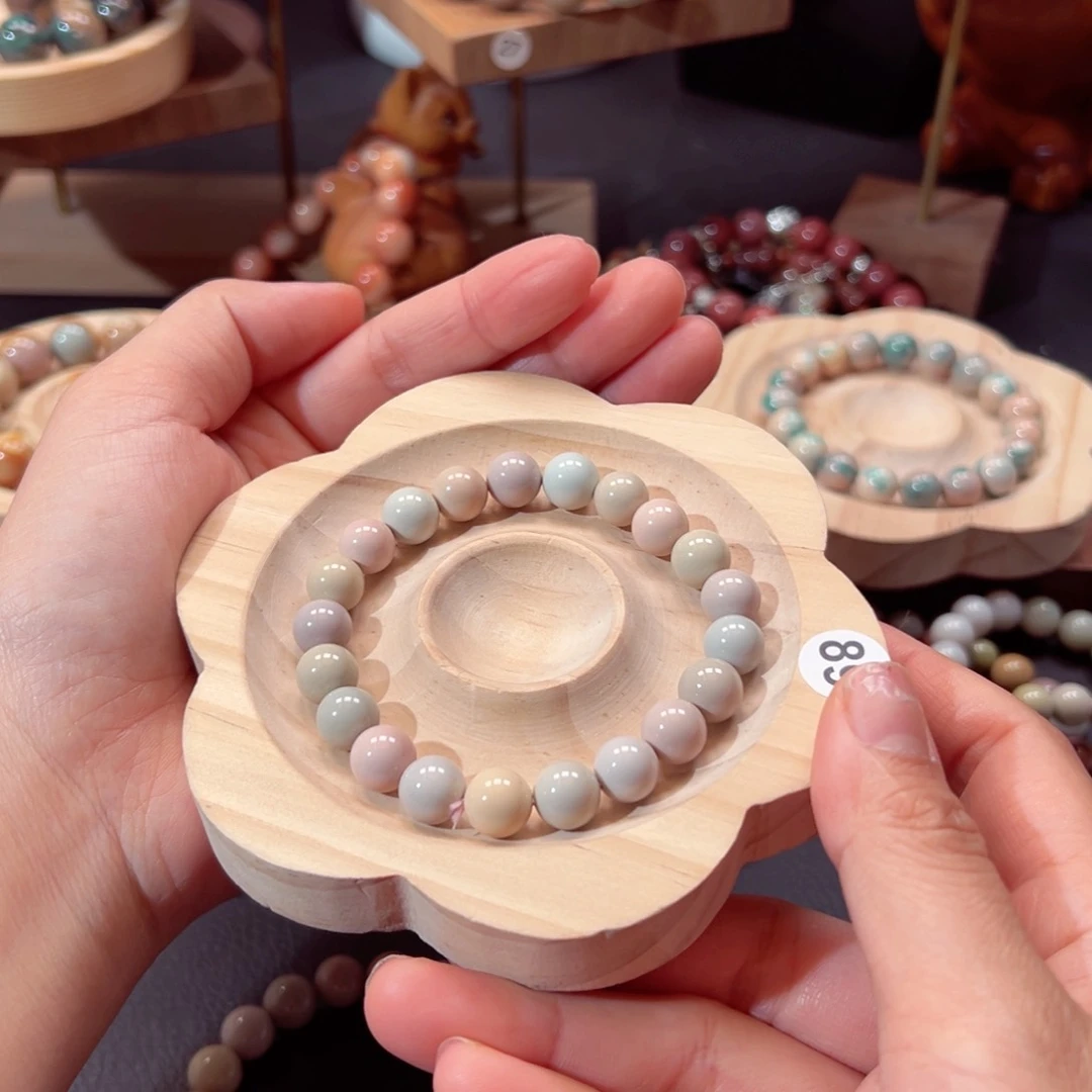 石英质玉手链未镶嵌谭***吃88