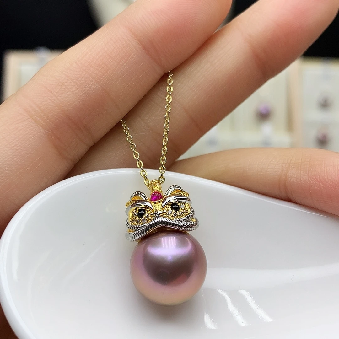 合金淡水珍珠颈饰