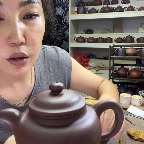 茶壶紫砂心**愿底槽清掇子250c c