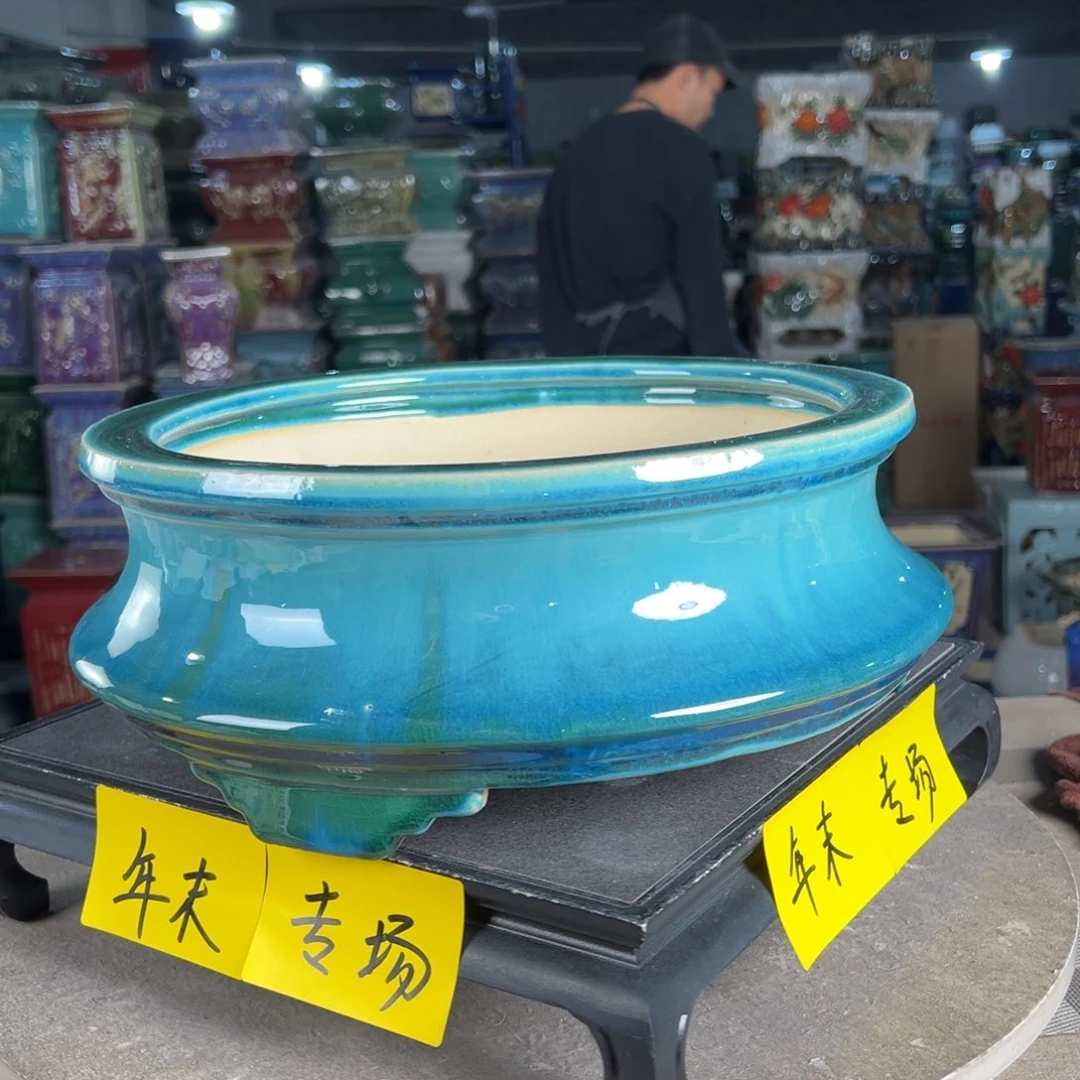 一风堂石湾花盆。