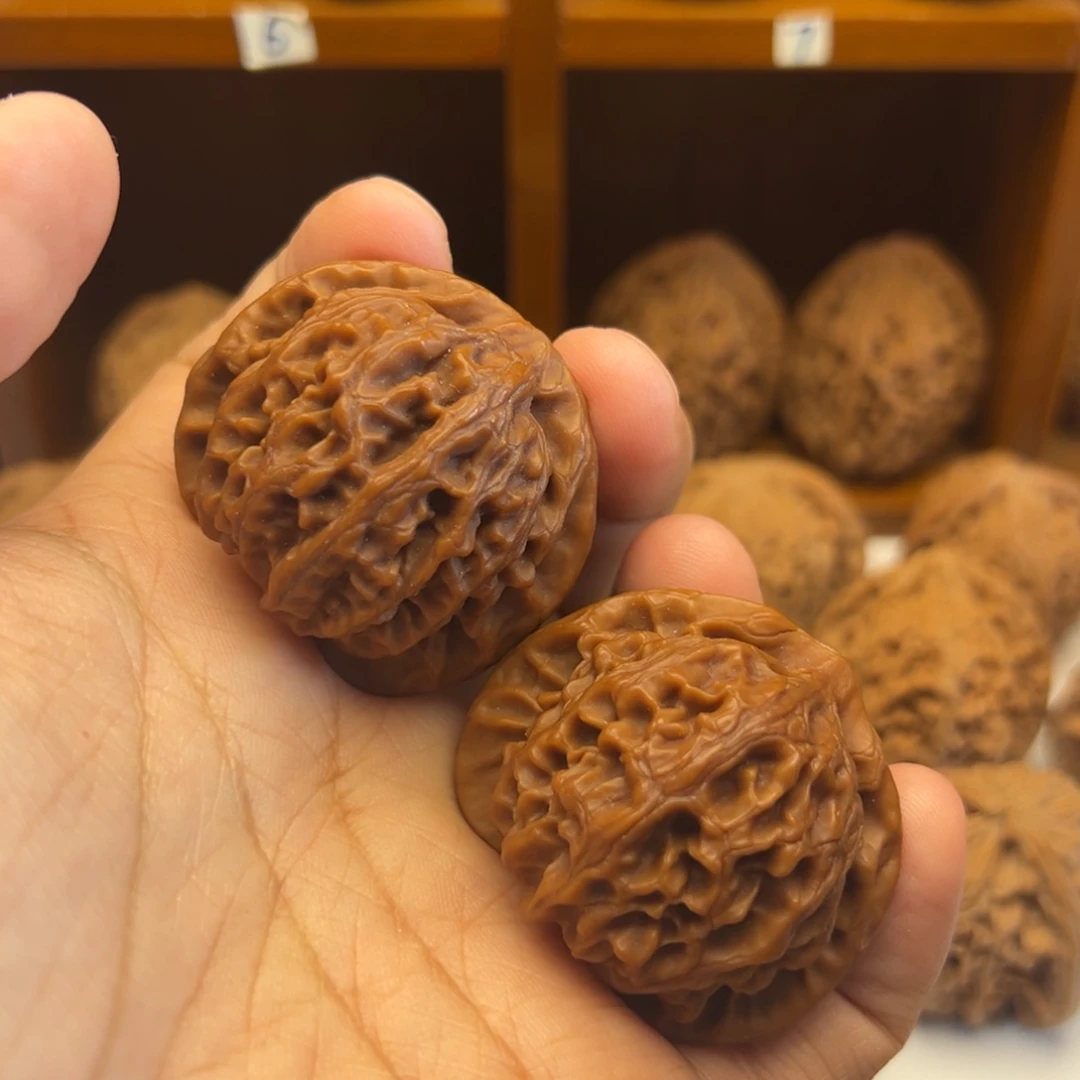 吊坠文玩核桃43宫灯玩过