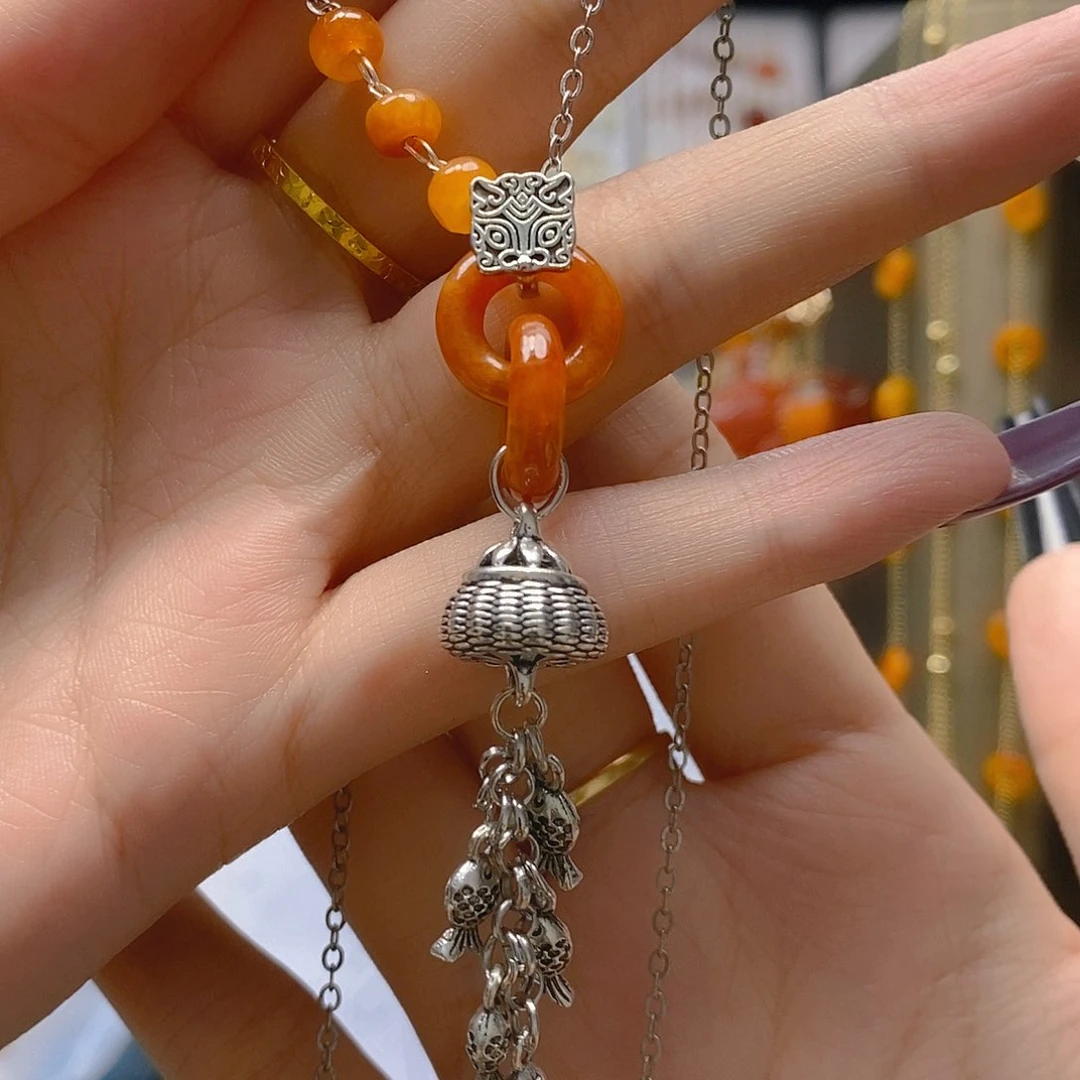 翡翠合金耳饰翡翠