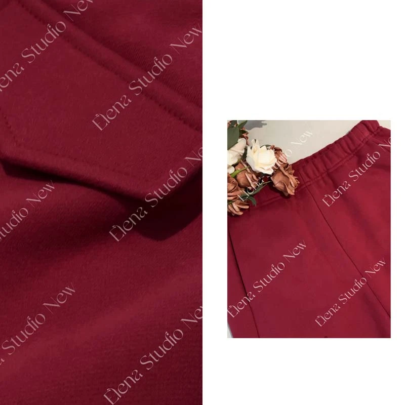 大甜甜【粉粉裤】设计感秋季气质百搭卫裤宽松显瘦显高裤子