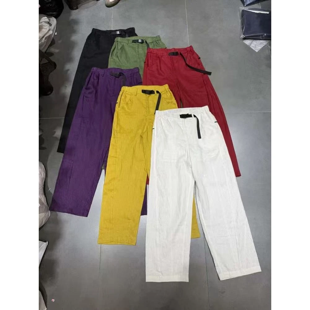 晶姐-5981欧货女装春夏季简约韩版网红春夏洋气时尚百搭休闲裤