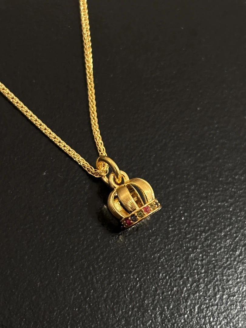 18k金 Au750吊坠 送银项链 A67