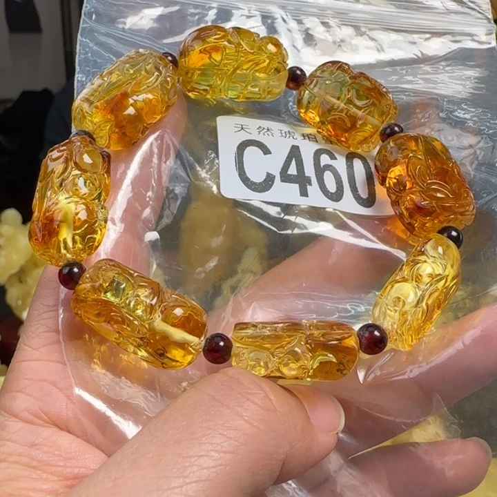 琥珀珠宝奇石未镶嵌微瑕