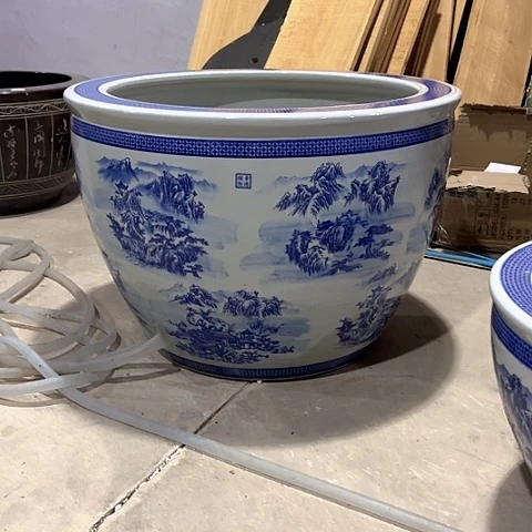 摆件牟*安高温陶瓷大发缸系列