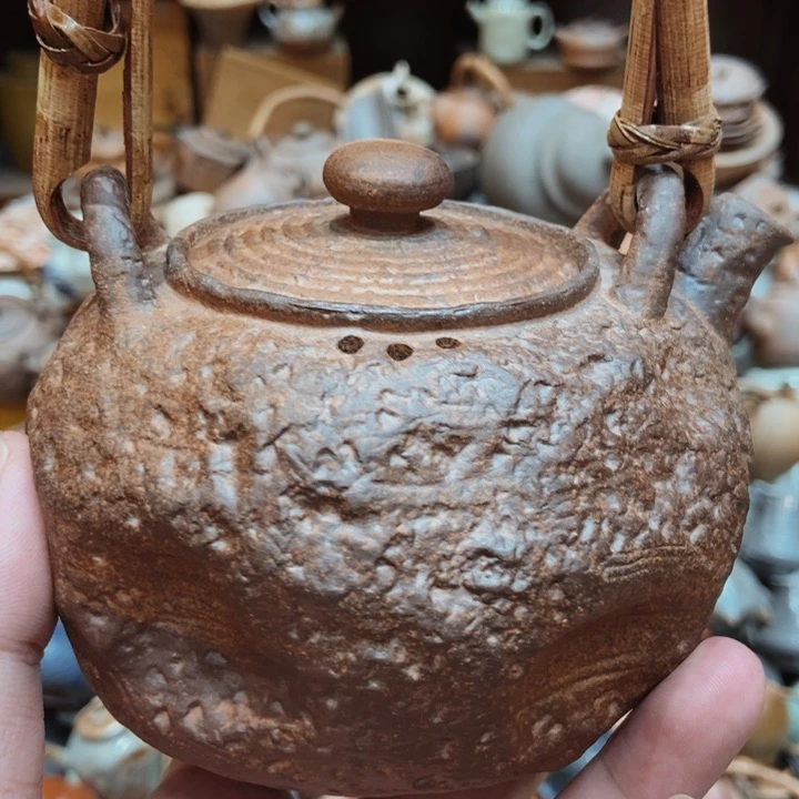 柴烧老岩泥高端茶器