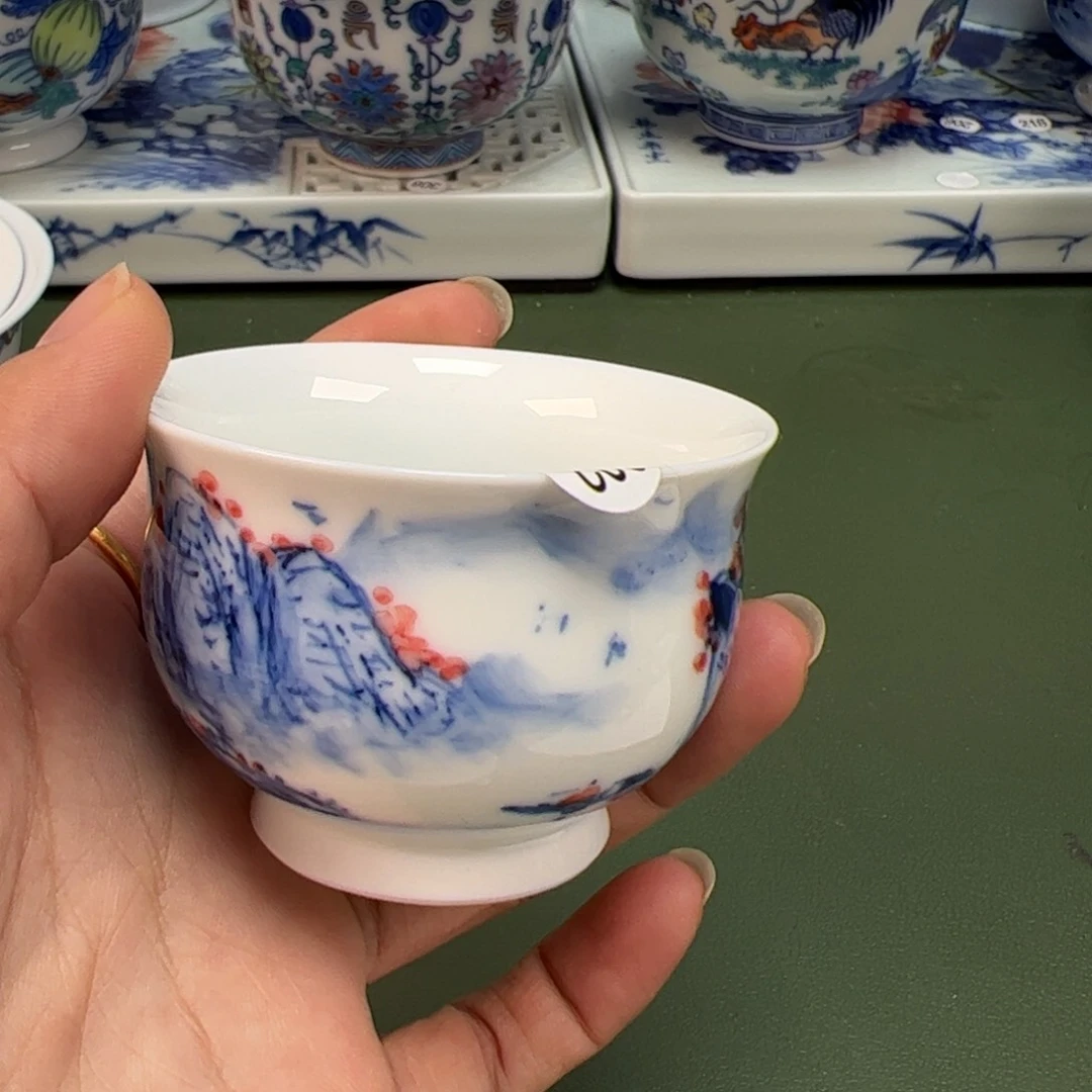 杯景德镇纯手绘茶具