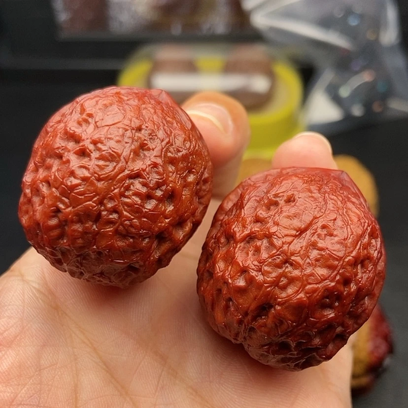 【闪购商品】把件文玩核桃39尺蛇皮元宝