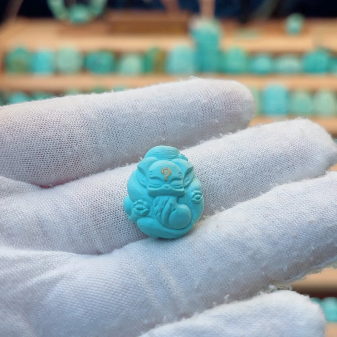 绿松石未镶嵌配饰