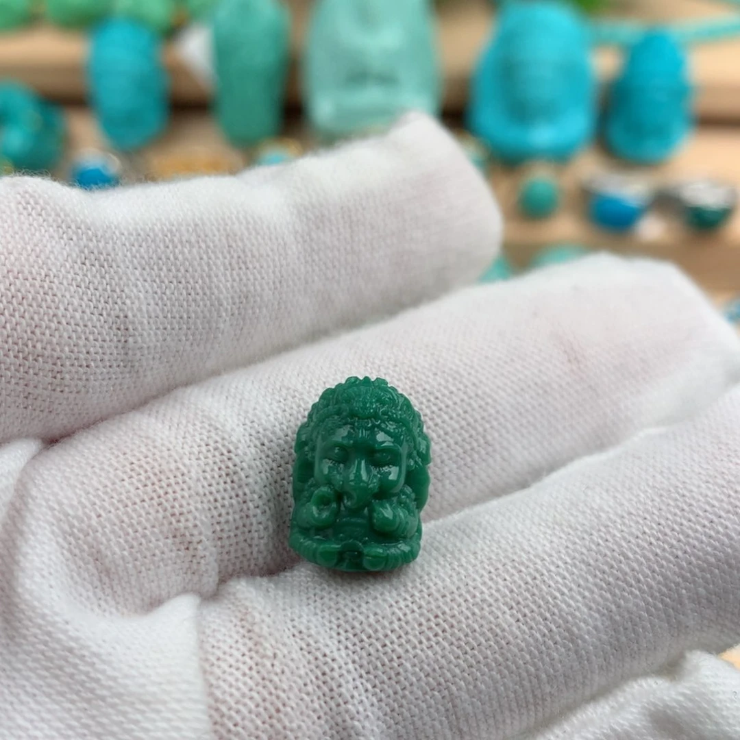 绿松石象宝宝未镶嵌