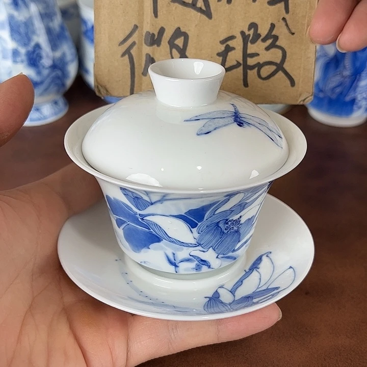 瓷片景德镇全手工手绘陶瓷