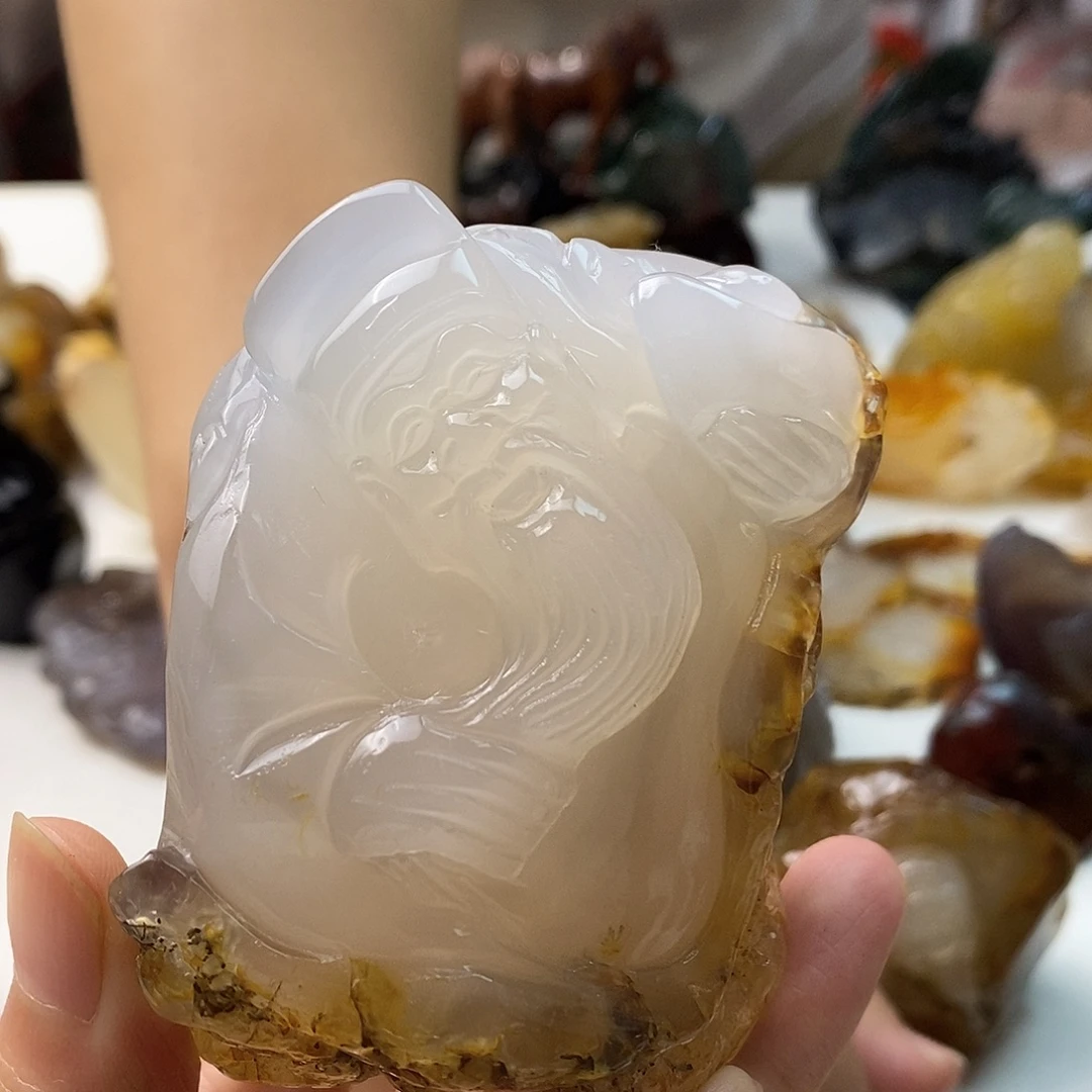 玛瑙/玉髓未镶嵌颈饰