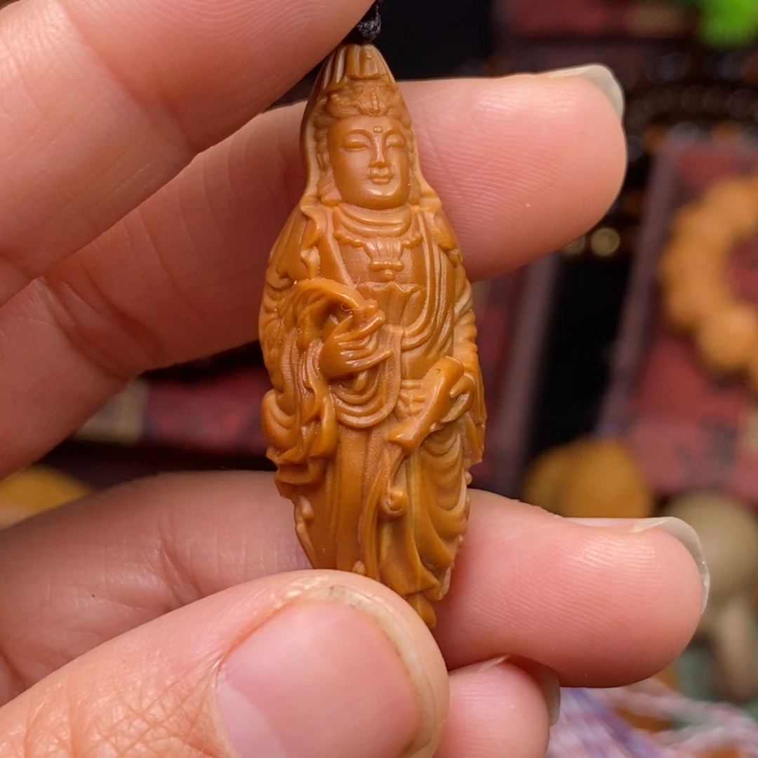 吊坠橄榄核橄榄核雕刻手串