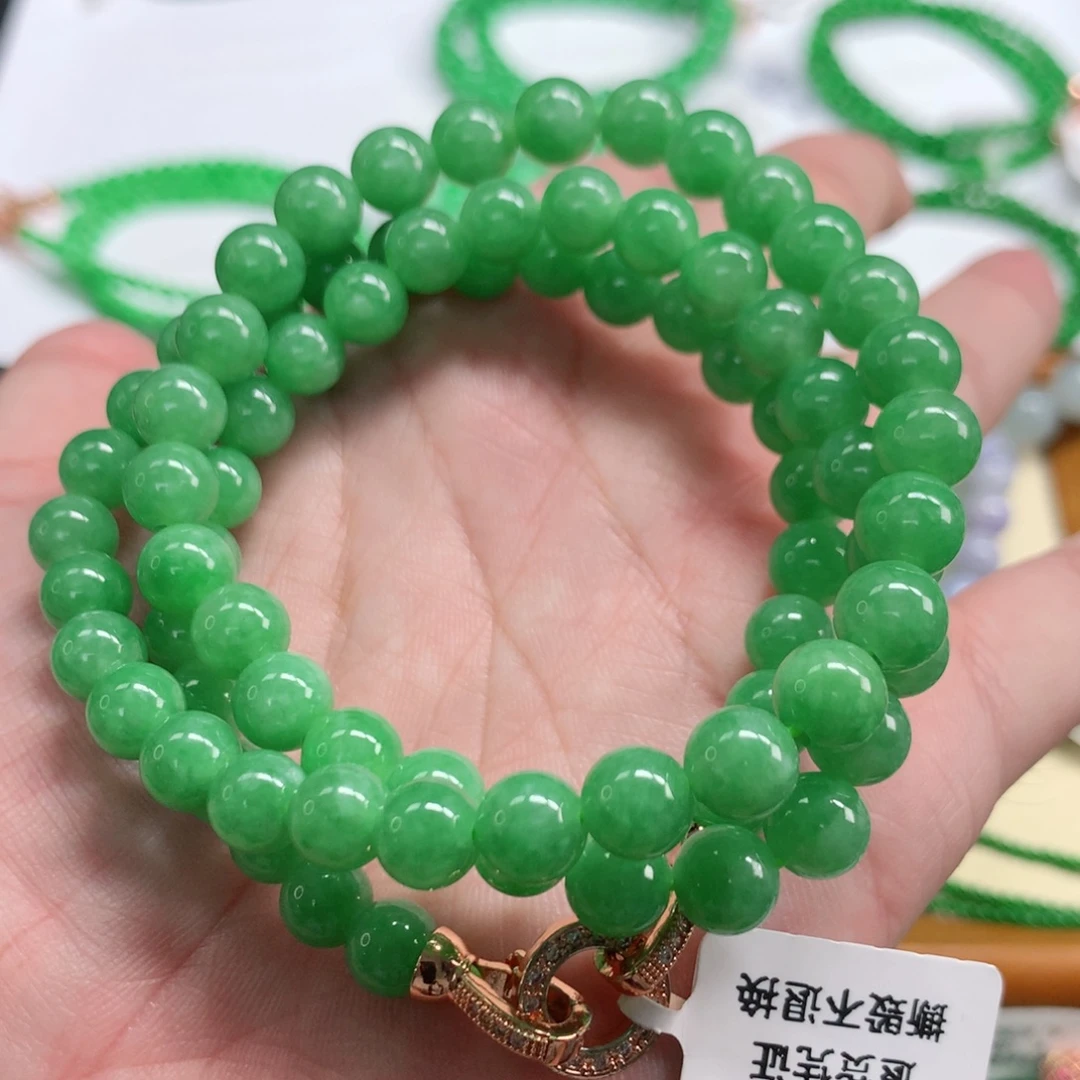 翡翠未镶嵌手链翡翠