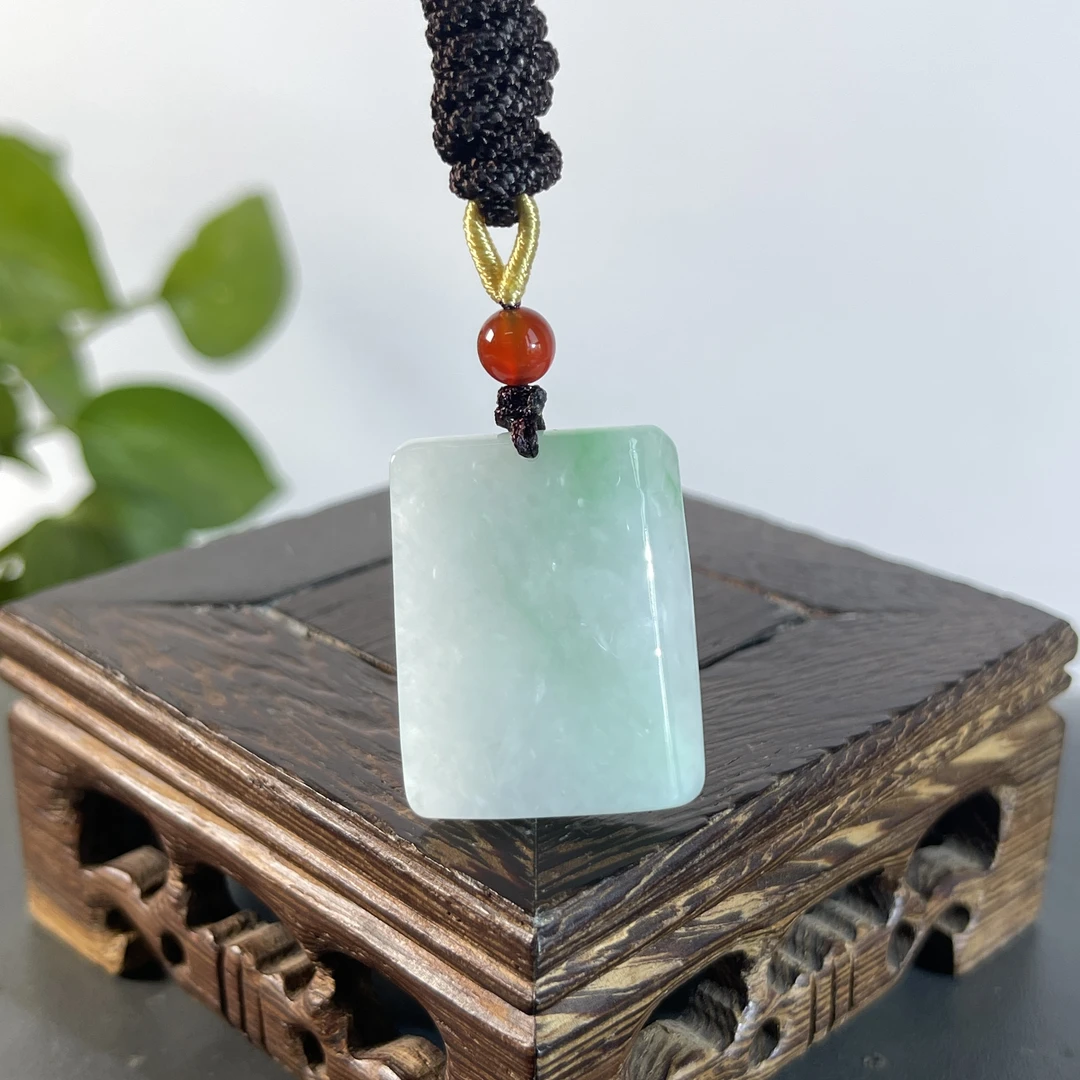 JSB30-39   精品天然翡翠A货原石吊坠