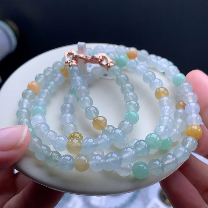 未镶嵌手链翡翠卡6