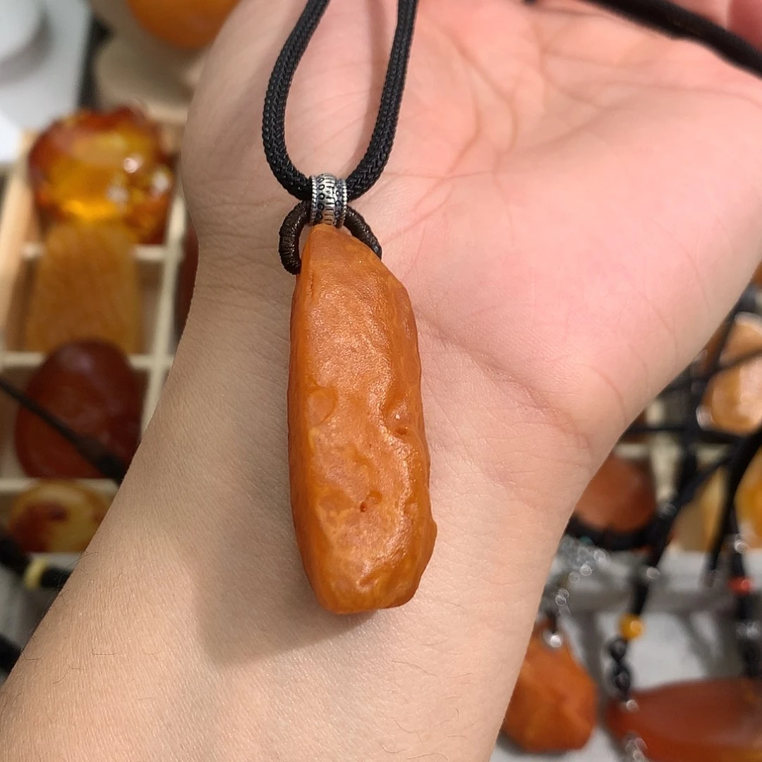 蜜蜡裸石未镶嵌你