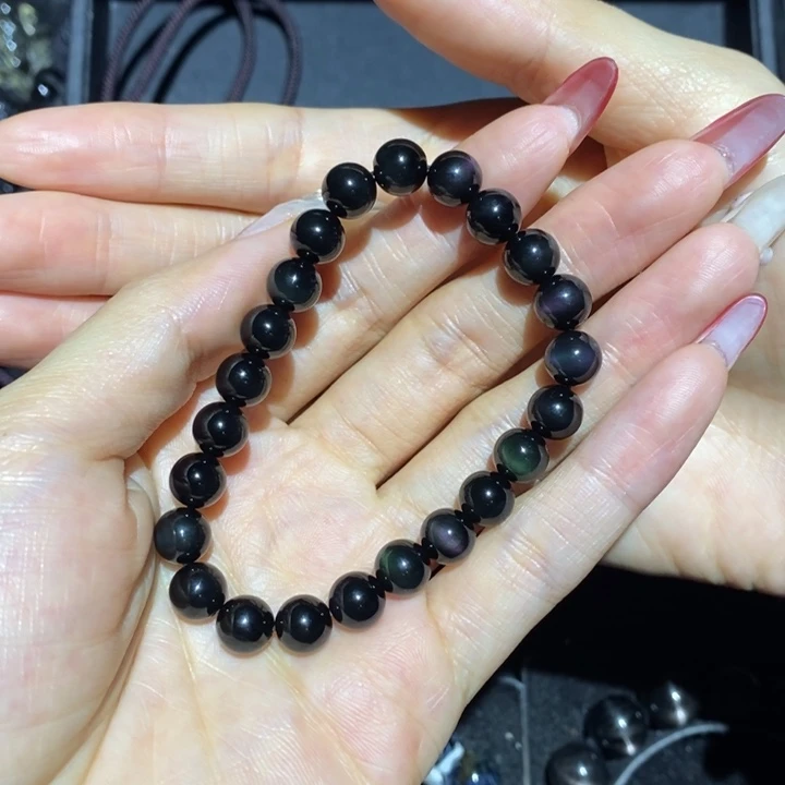 黑曜岩手链未镶嵌不****）