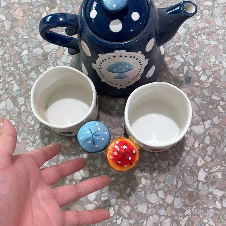 微瑕陶瓷完美主义者勿拍1壶2杯