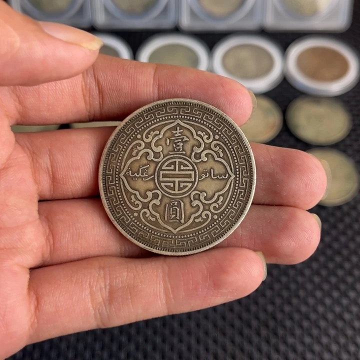 金属大头龙洋船洋工艺品