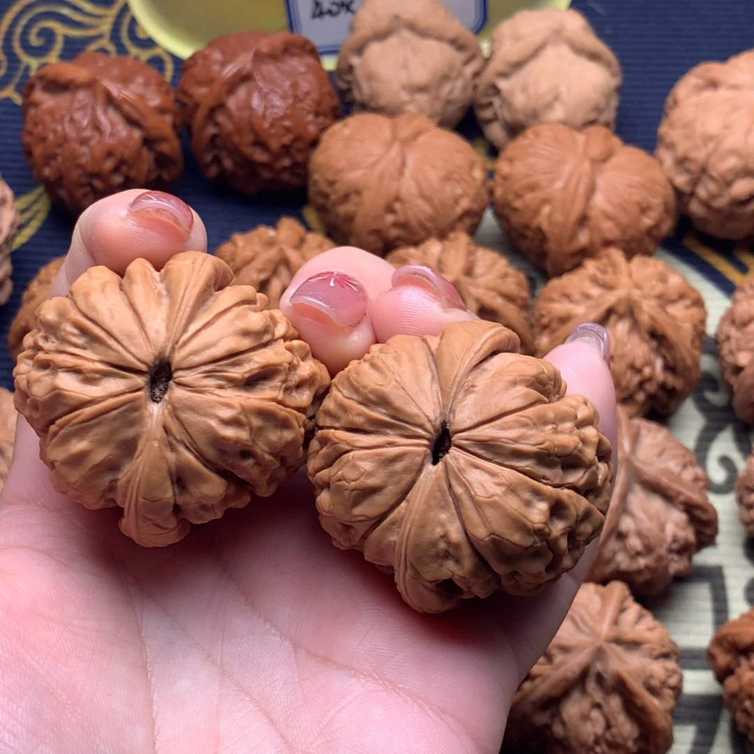 文玩核桃吊坠阿*甲骨文