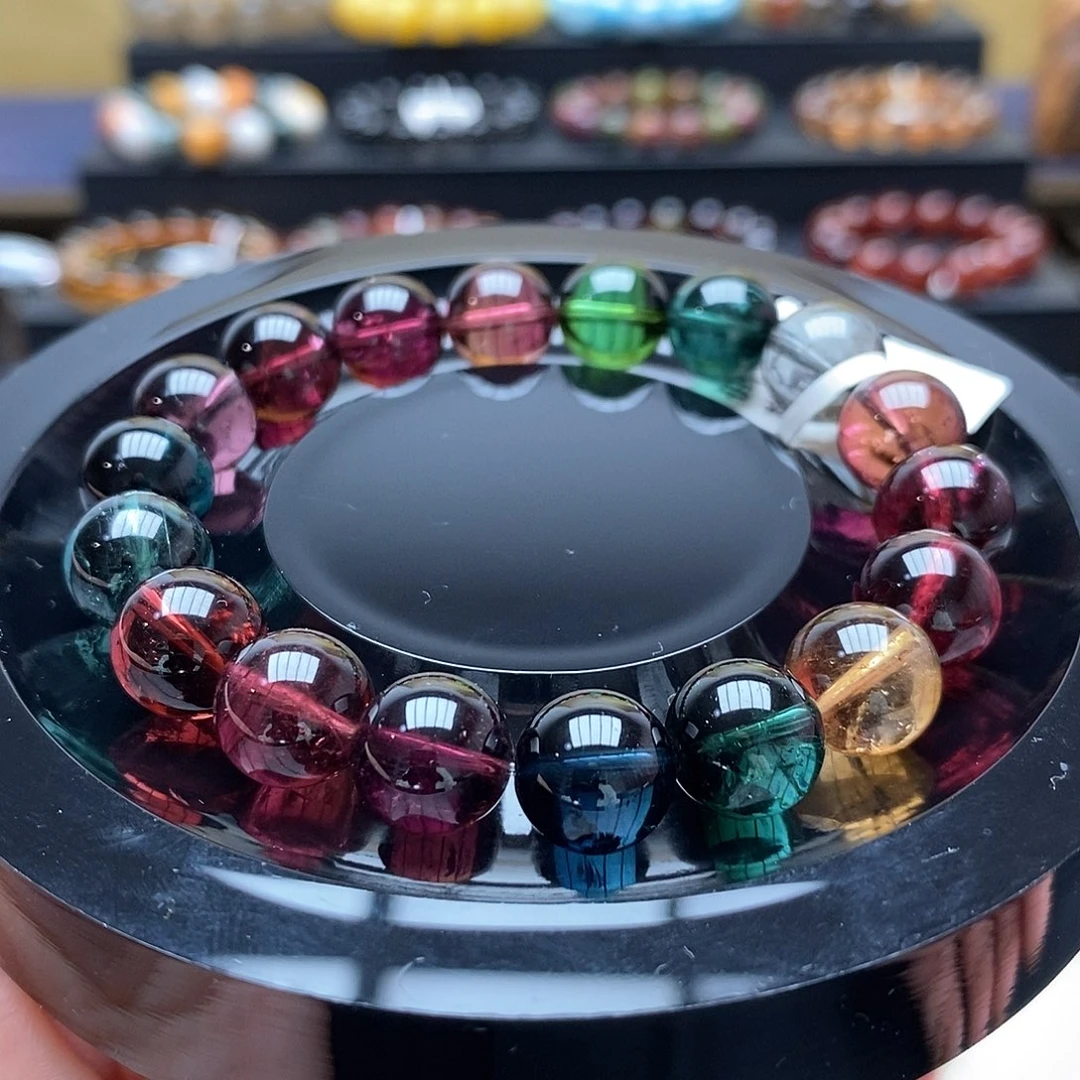 未镶嵌手链碧玺手链